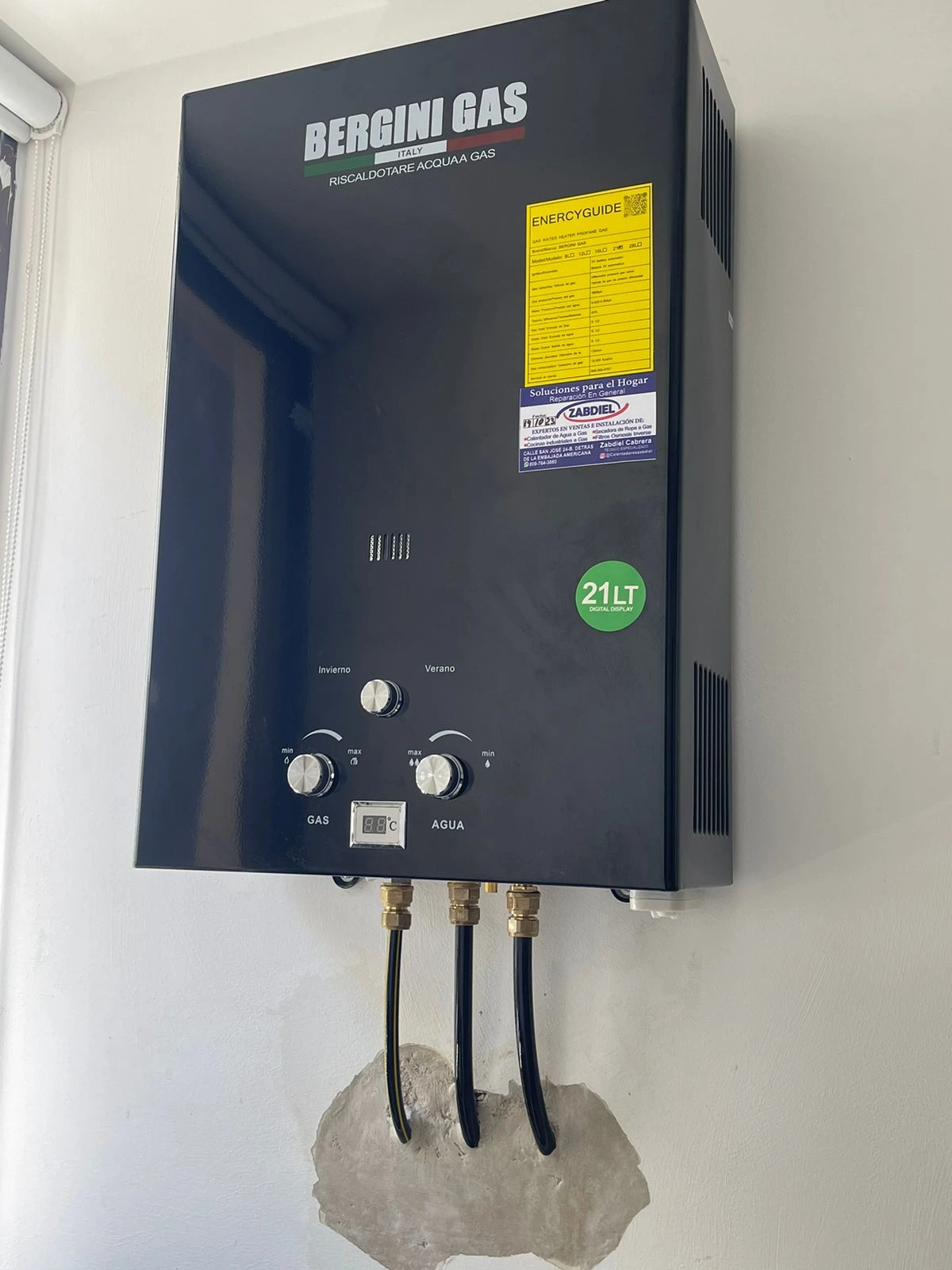 Proyecto 1 - Calentadores Zabdiel